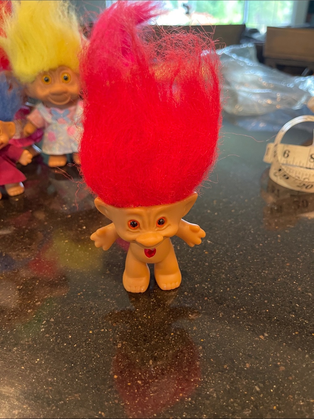 Red-Haired Treasure Troll Doll - Classic Collectible